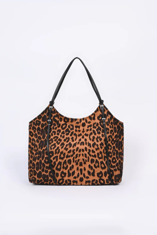 ANIMAL PRINT TOTE BAG